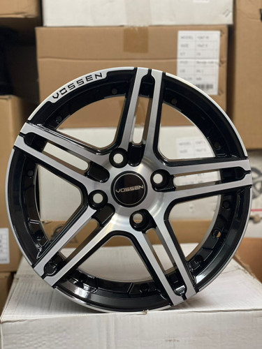 رینگ اسپرت سایز 13 ووسن رخ تراش مشکی اروند(خرید ۱دست رینگ +1 عدد اسپری لاستیک هدیه)