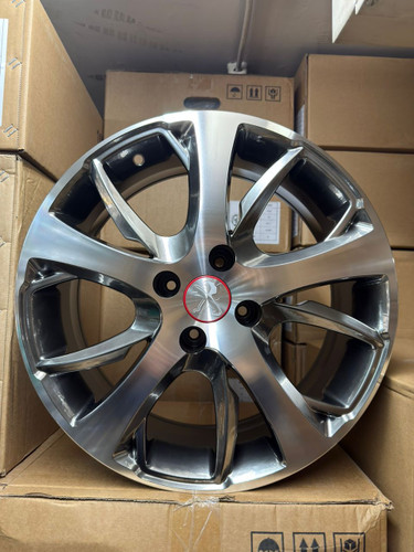 رینگ اسپرت خارجی 17 اینچ اکسیژن رخ تراش دودی براق