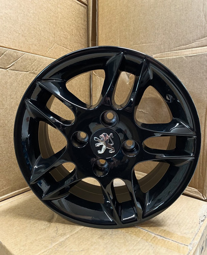 رینگ فابریک سایز 14 پنج پر دوشاخ مشکی نیریز(بسته ۴ عددی)